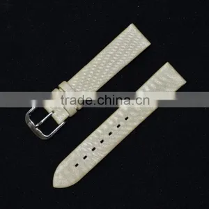 20mm Beige Color Woman Strap, Hot Selling, Fashion Wrist Watch Band thumbnail-1