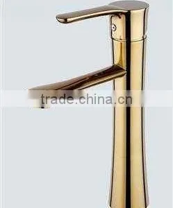 Gold-plated Brass Basin Faucet Model: 00122 thumbnail-1