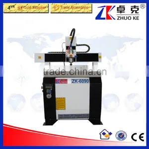 Discount Price Small 6090 CNC Engraving Machine For Aluminum Copper Wood With Hybird Servo Motor thumbnail-1