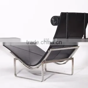 French Style Luxury Unique Indoor Chaise Lounge Chair Pk24 Wholesale Supplier's Choice thumbnail-1