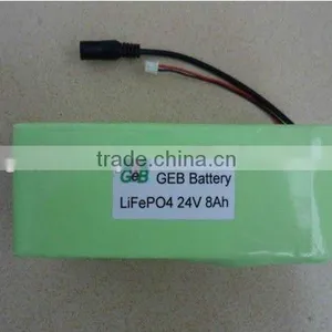 Lithium Polymer 24V 8Ah Battery Pack thumbnail-2