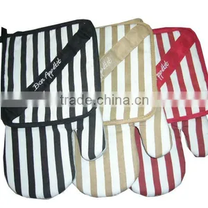Logo Printed 100% Cotton Oven Mitt Kitchen Hand Glove Pot Holder thumbnail-6