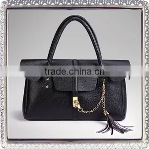 2016 Fashion PU Leather Handbag With Chain thumbnail-1
