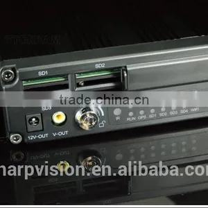 720P HD Video Quality 4 SD Card Supported School Bus Mobile DVR thumbnail-5