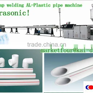 Ultrasonic Overlap Welding AL-Plastic Pipe Machine Set thumbnail-1