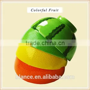 Ceramic Fruit Shape Bowl in Hand in Cute Cereal Bowls Design thumbnail-5