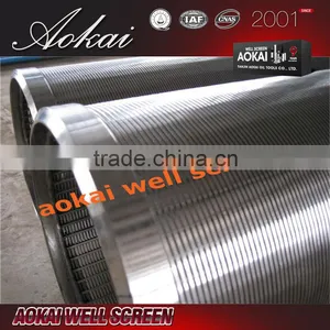 Wedge Wire Wtater Filter,johnson Screen,tianjin Aokai,oil Screen Filter,stainless Screen thumbnail-3