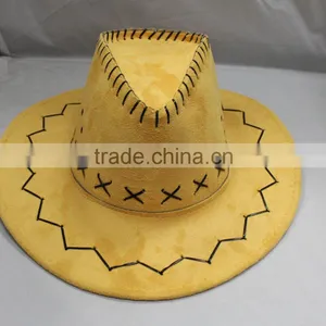 Light Khaki Funny Man Cowboy Hats Wholesale Straw Hat thumbnail-1