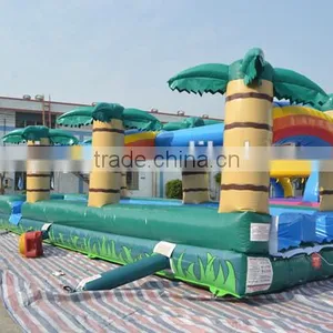 2016 Hot Sale Nylon Inflatable Water Park Swimming Pool Slide Kids thumbnail-5