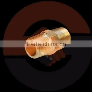 Hex Nipple Brass Pipe Fittings NPT, BSP Threaded From 1/2" to 2" With Customized Length thumbnail-1
