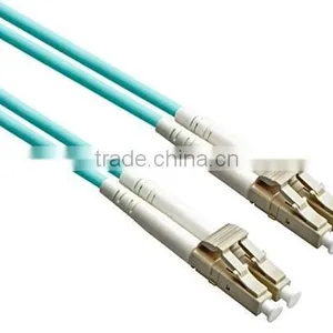 10Gb Multimode 50/125 OM3 Coring LC Aqua Duplex Fiber Optic Patch Cord/patch Cable/patch Lead thumbnail-4