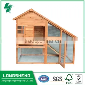 Easy Clean Wooden Rabbit House thumbnail-1