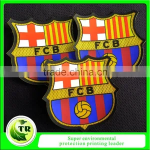 Best Selling 3D Thick Silicone Labels for Soccer Team Jersey thumbnail-1
