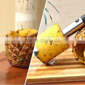 Stainless Steel Fruit Pineapple Peeler Corer Slicer Cutter For Kitchen Gadget thumbnail-4