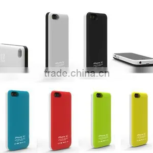 for IPhone 5C Support Ios 7 System 2800mAh Backup Battery Charger Case Power thumbnail-1