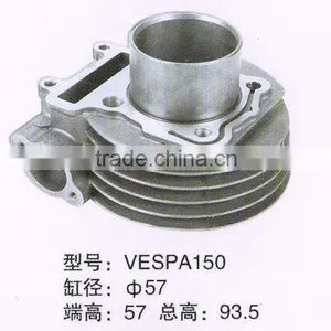 SCL-2013072945 Wholesales High Quality Motorcycle Vespa 57MM Cylinder Block Kit From China thumbnail-2