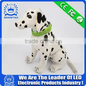 2015 Hot Selling Christmas LED Plastic Pet Collar With Leopard thumbnail-3