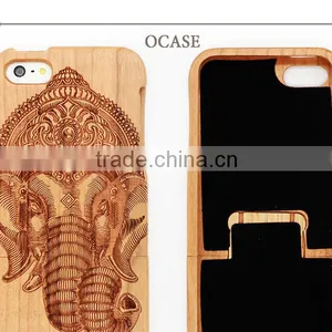 Yuanzhao Hot Sell Cherry Wood Mobile Parts Smartphone Case/Cellphone Case for Iphone 6 thumbnail-2