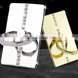 Universal Mobile Cell Phone Ring Holder Stand for Smart Phone Diamonds Metal Phone Holder thumbnail-6