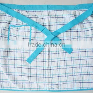 Two Layers Terry Cotton Towel With Pigment Printing Waist Apron thumbnail-1