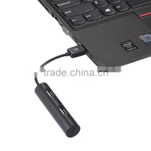 Factory Supply Slim Shape Low Cost USB2.0 Hub High Speed 4 Ports USB Hub for PC and Laptop thumbnail-2