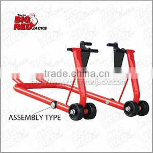 Torin BigRed 200KG Load Red Color Steel Rear Wheel Motorcycle Stand thumbnail-1