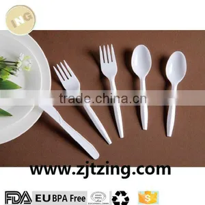 Eco-friendly Disposable PS Plastic Fork thumbnail-2