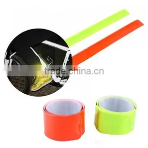 4Pcs/ Pack Bike Bicycle Reflective Safety Pant Band Leg Strap Belt thumbnail-2