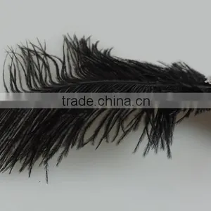 New Black Ostrich Feather Headdress Hair Accessories thumbnail-4