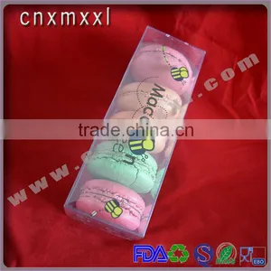Packing 5units Clear Macaron Boxes thumbnail-1