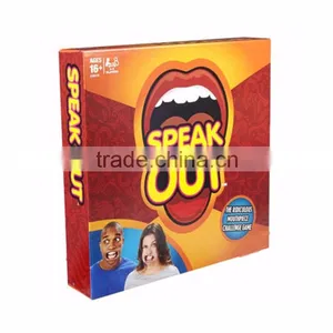 Speak Out Board Game Interesting Party Game for Christmas Gift thumbnail-4
