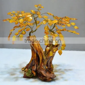Carnelian Gemstone/Crystal Tree for Feng Shui, Home Decoration, Display, Gifts, Corporate Gifts thumbnail-2