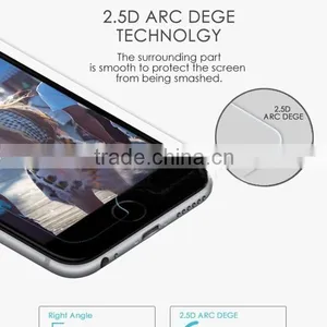 9H Hardness 2.5D Round or Straight Angle Tempered Glass Screen Protector for Cellphone thumbnail-3