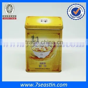 Rectangle Tin Box for American Ginseng Soup thumbnail-1