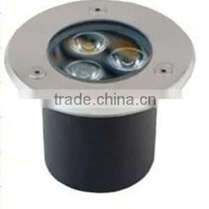 3W 12v Led Underground Light IP65 Aluminium+Stainless Steel ce 2013 12v 24v 230v RGB White Warm White Outdoor thumbnail-1