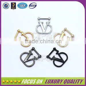Hot Sale Shiny Metal Label Clothing Embellishments for Pants thumbnail-1