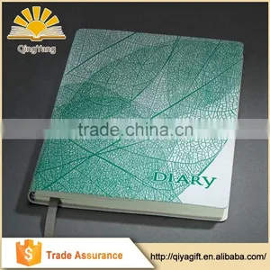Custom Printing Notebook PU Leather Diary 2017 School Notebook thumbnail-2
