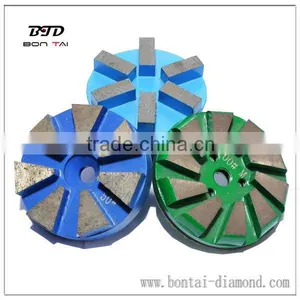 3 Inch Concrete Floor Metal Bond Diamond Grinding Disc for Terrco Machines thumbnail-1