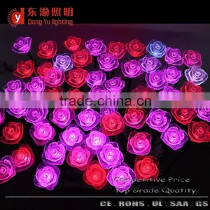 Waterproof Color Changing Rose Flower Party Garden Lawn LED Christmas Light thumbnail-1