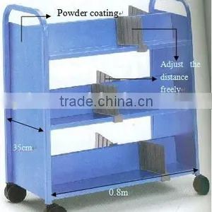 Library Book Trolley Book Cart Book Truck thumbnail-1