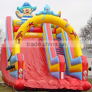 PVC Tarpaulin Inflatable Children Outdoor Playground Used Playground Slides For Sale thumbnail-1