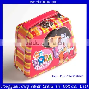 Vintage Kids Metal Lunch Boxes thumbnail-1