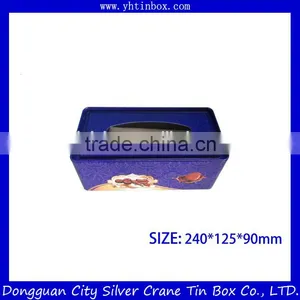 Customized Tissue Tin Box thumbnail-1