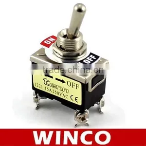 15A 250V Toggle Switch 1221 C521B T521B thumbnail-1
