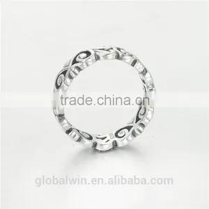 Fine Jewelry Value 925 Sterling Silver Heart Rings For Sale thumbnail-2