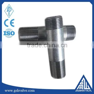 1/2" and 3/4"malleable Cast Iron Pipe Nipple Female Thread Pipe Fitting thumbnail-3