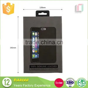 China Unique Hot Stamping Book Shape Mobile Phone Case Packaging Paper Box With Logo thumbnail-4
