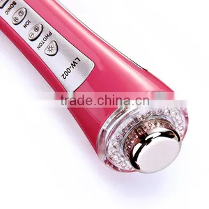Wholesale Ultrasonic Photon Ion Massager Blue Light Anti Acne Soap thumbnail-3