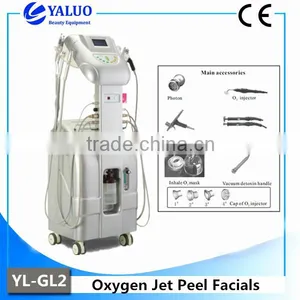 Jet Clear Facial Machine Cleaning Skin YL-GL2 Water Oxygen Jet Peel Water Oxygen Anti Improve Allergic Skin Aging Machine Spray Beauty Machine For Skin Whitening Improve Allergic Skin thumbnail-1