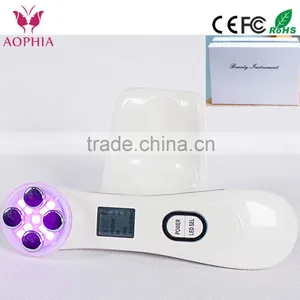 Photon Facial and Body Wrinkle Remove RF/EMS and 6 Colors LED Light Therapy Beauty Device thumbnail-1